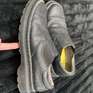 Men's Black Slip-On Shoes